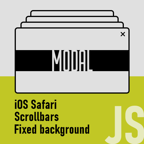 モーダルウインドウを背景固定にしてスクロールバー分のガタつき問題を 