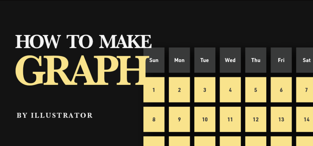 イラレで効率的にカレンダー 表を作る エリア内文字オプション Ma Ya S Create Web Design